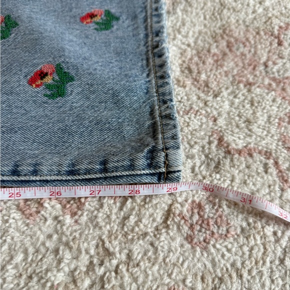 EMBROIDERED PILCRO WOMENS DENIM - Picture 6 of 6